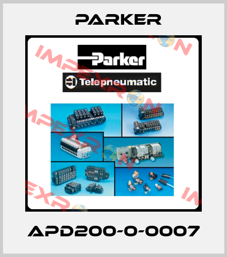 APD200-0-0007 Parker
