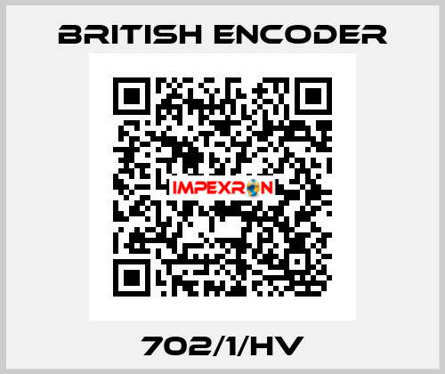 702/1/HV British Encoder