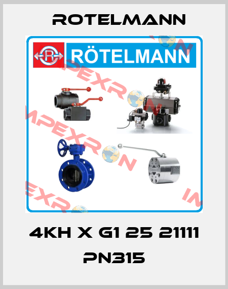 4KH X G1 25 21111 PN315 Rotelmann