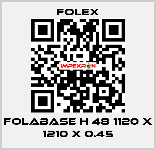 Folabase H 48 1120 x 1210 x 0.45 Folex