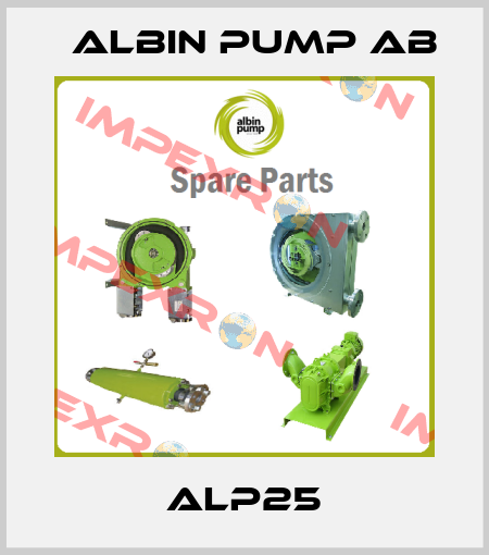 ALP25 Albin Pump AB
