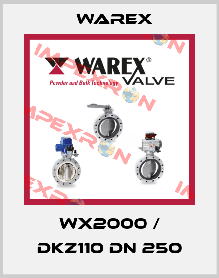 WX2000 / DKZ110 DN 250 Warex