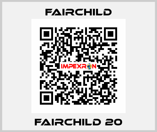 FAIRCHILD 20 Fairchild
