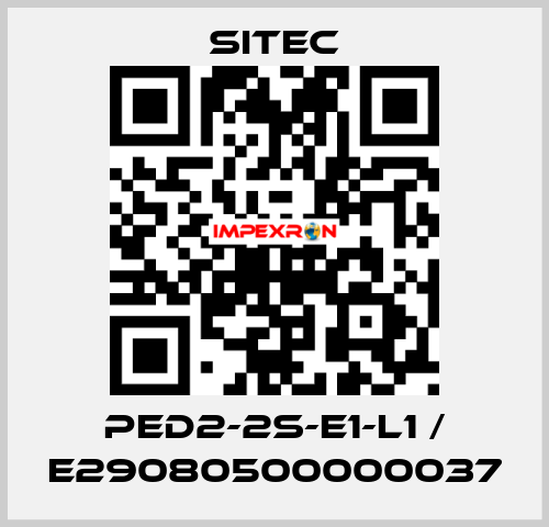 PED2-2S-E1-L1 / E29080500000037 SITEC