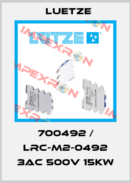 700492 / LRC-M2-0492 3AC 500V 15kW Luetze