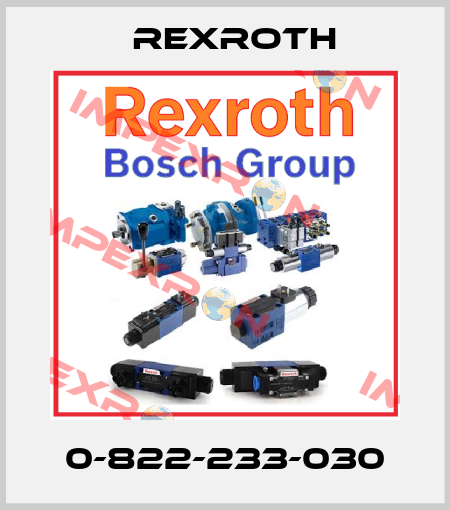 0-822-233-030 Rexroth