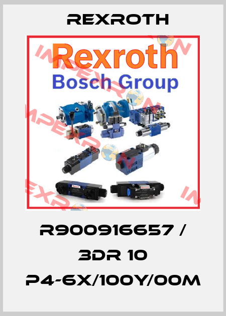 R900916657 / 3DR 10 P4-6X/100Y/00M Rexroth