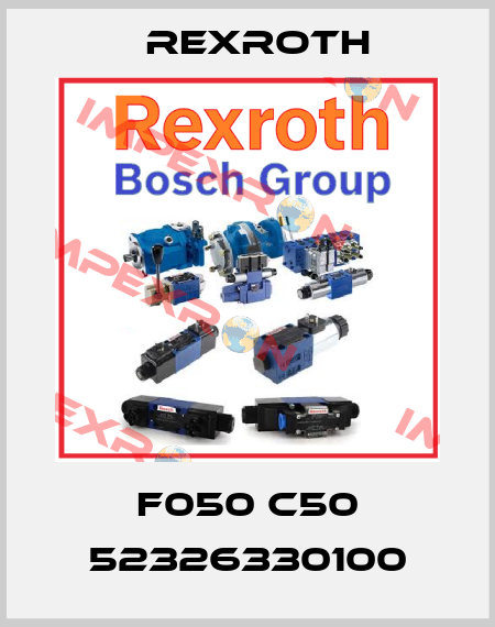 F050 C50 52326330100 Rexroth