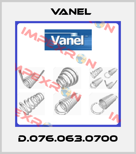 D.076.063.0700 Vanel