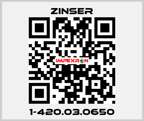 1-420.03.0650 Zinser