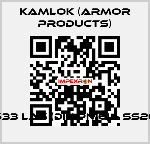 633 LAS (DIN PN16) – SS20 KAMLOK (Armor Products)