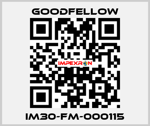 IM30-FM-000115 Goodfellow