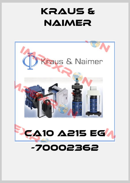 CA10 A215 EG -70002362 Kraus & Naimer