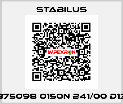 375098 0150N 241/00 D13 Stabilus