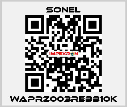 WAPRZ003REBB10K Sonel