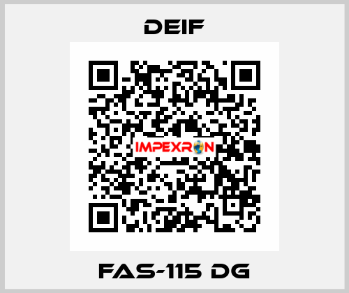 FAS-115 DG Deif