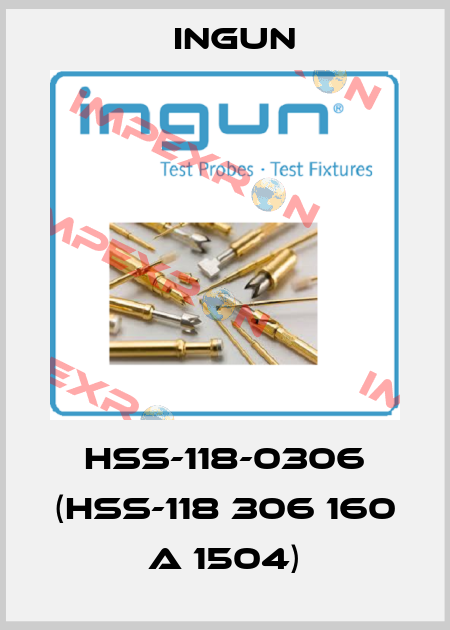 HSS-118-0306 (HSS-118 306 160 A 1504) Ingun
