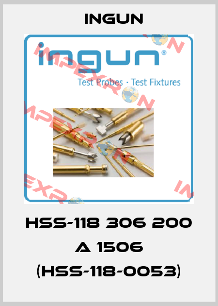 HSS-118 306 200 A 1506 (HSS-118-0053) Ingun