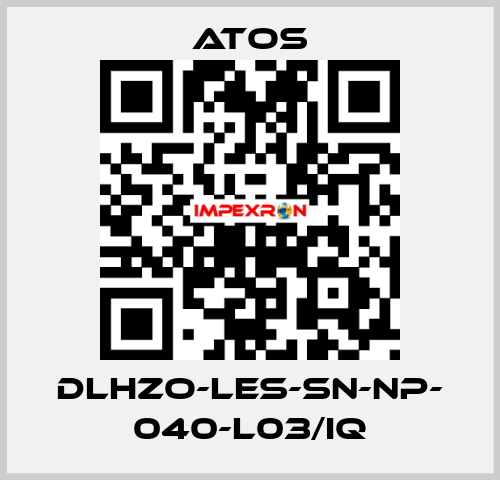 DLHZO-LES-SN-NP- 040-L03/IQ Atos