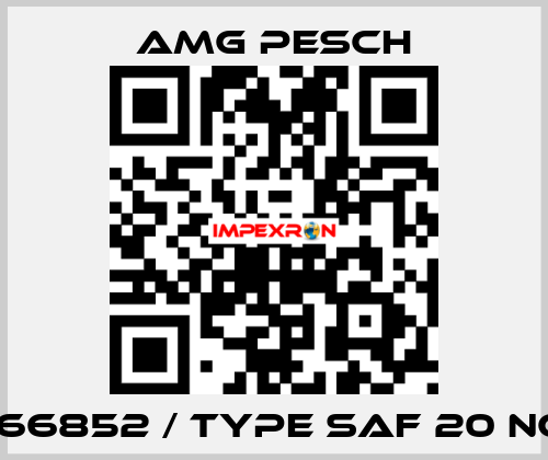 166852 / type SAF 20 NC AMG Pesch