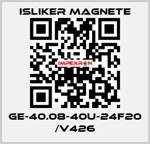 GE-40.08-40U-24F20 /V426 ISLIKER MAGNETE