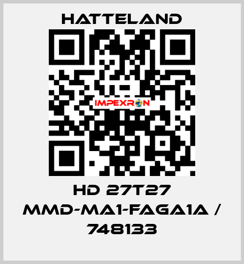 HD 27T27 MMD-MA1-FAGA1A / 748133 HATTELAND