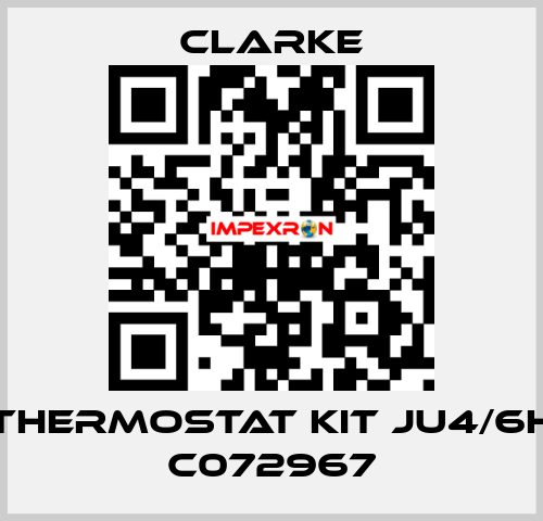 THERMOSTAT KIT JU4/6H C072967 Clarke