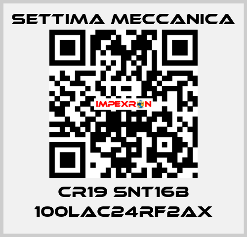 CR19 SNT16B 100LAC24RF2AX Settima Meccanica