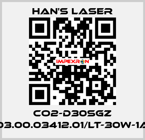 CO2-D30SGZ 03.00.03412.01/LT-30W-1A Han's Laser