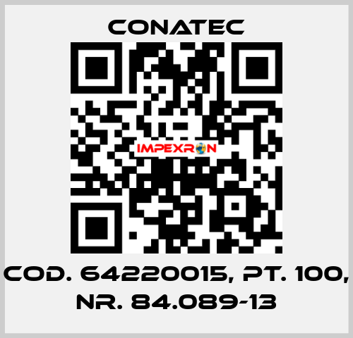 cod. 64220015, pt. 100, nr. 84.089-13 Conatec