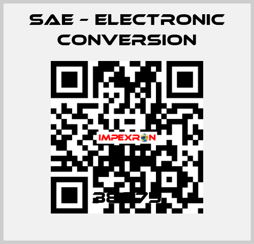 38875 SAE – Electronic Conversion