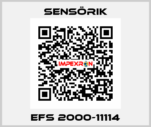 EFS 2000-11114 Sensörik