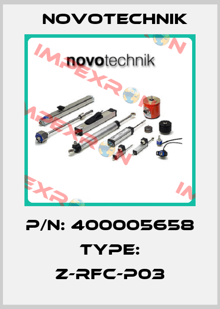 P/N: 400005658 Type: Z-RFC-P03 Novotechnik