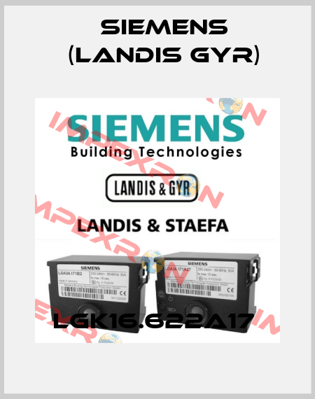  LGK16.622A17  Siemens (Landis Gyr)