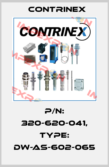 p/n: 320-620-041, Type: DW-AS-602-065 Contrinex