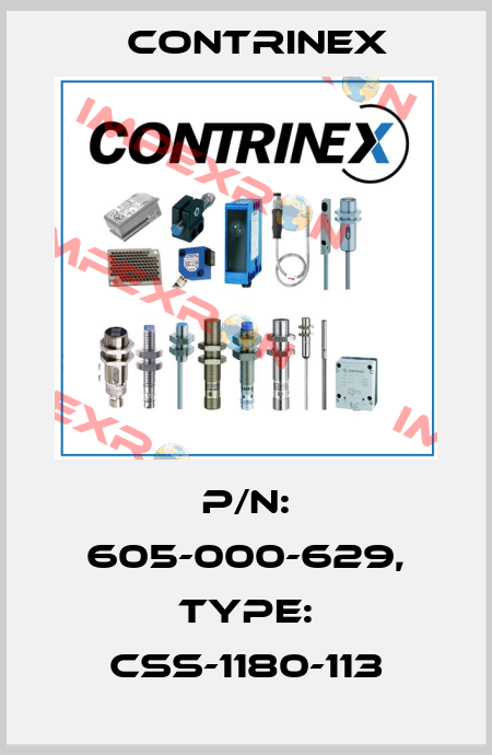 p/n: 605-000-629, Type: CSS-1180-113 Contrinex