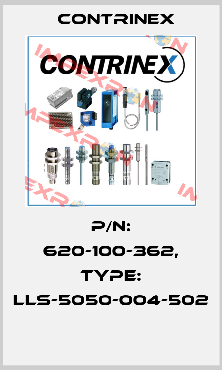 P/N: 620-100-362, Type: LLS-5050-004-502  Contrinex