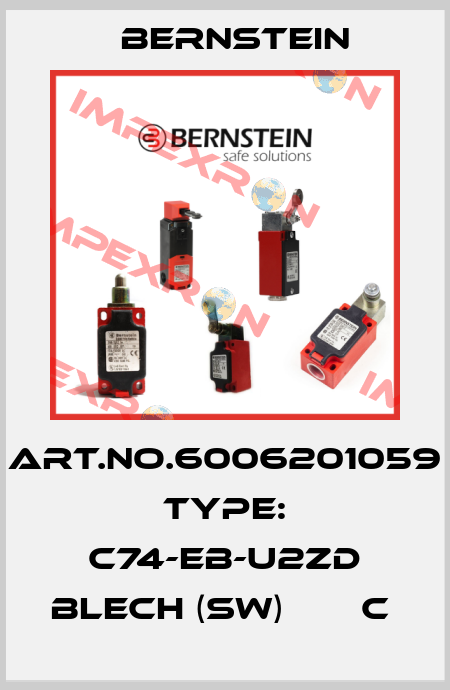 Art.No.6006201059 Type: C74-EB-U2ZD BLECH (SW)       C  Bernstein