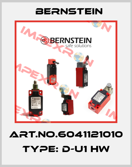 Art.No.6041121010 Type: D-U1 HW Bernstein
