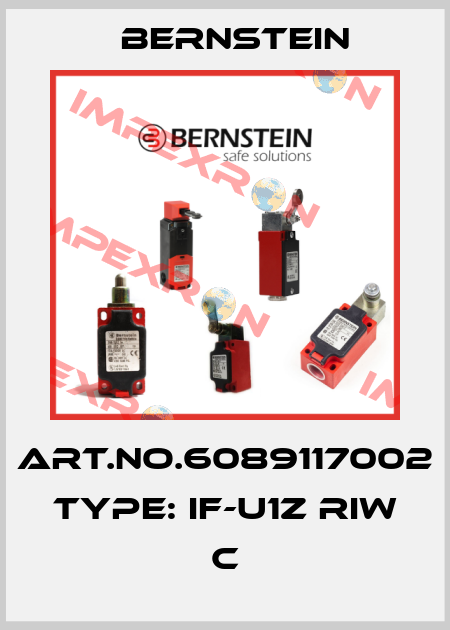 Art.No.6089117002 Type: IF-U1Z RIW                   C Bernstein