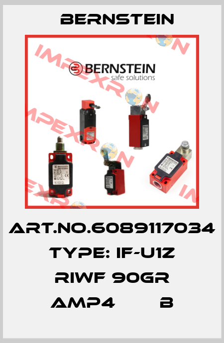 Art.No.6089117034 Type: IF-U1Z RIWF 90GR AMP4        B Bernstein