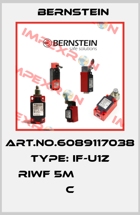 Art.No.6089117038 Type: IF-U1Z RIWF 5m               C Bernstein