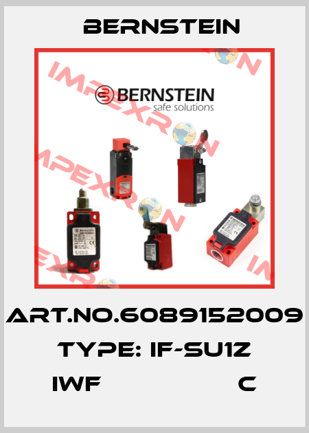 Art.No.6089152009 Type: IF-SU1Z IWF                  C Bernstein