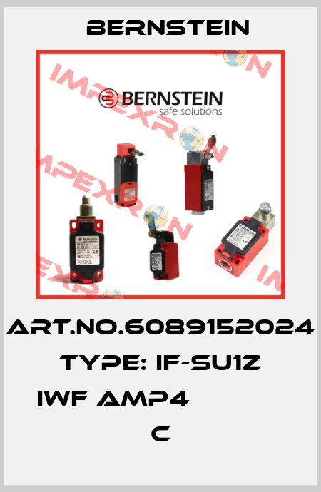 Art.No.6089152024 Type: IF-SU1Z IWF AMP4             C Bernstein