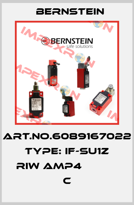 Art.No.6089167022 Type: IF-SU1Z RIW AMP4             C Bernstein