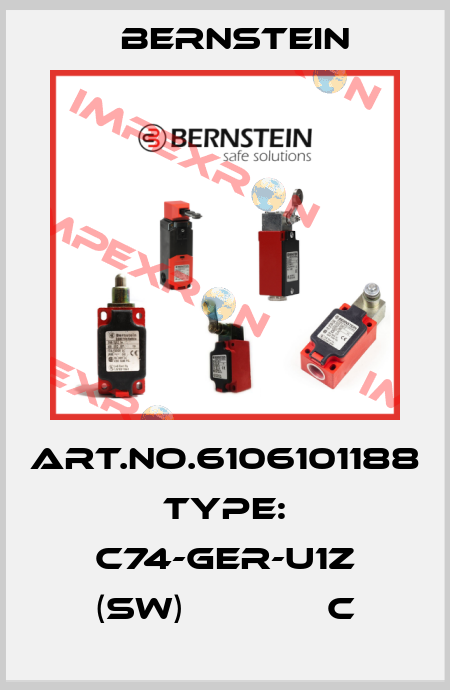 Art.No.6106101188 Type: C74-GER-U1Z (SW)             C Bernstein