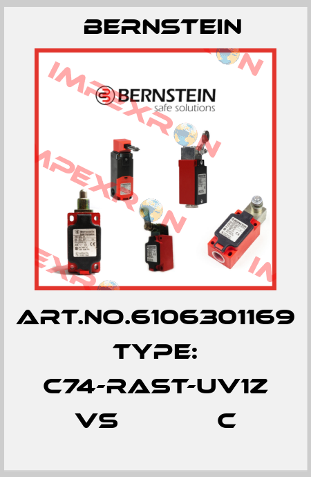 Art.No.6106301169 Type: C74-RAST-UV1Z VS             C Bernstein