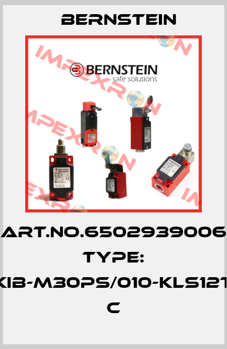 Art.No.6502939006 Type: KIB-M30PS/010-KLS12T         C Bernstein