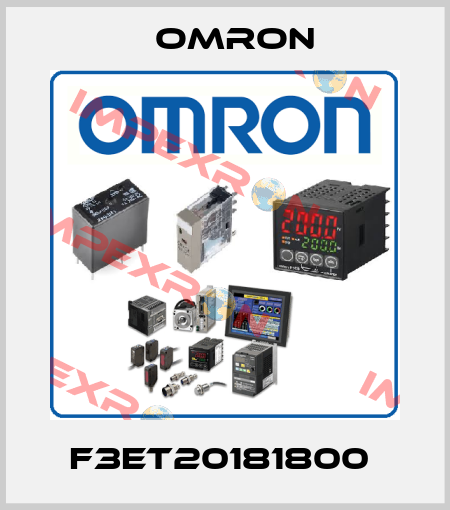 F3ET20181800  Omron