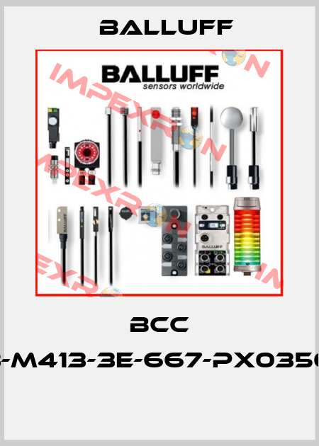 BCC VB23-M413-3E-667-PX0350-003  Balluff